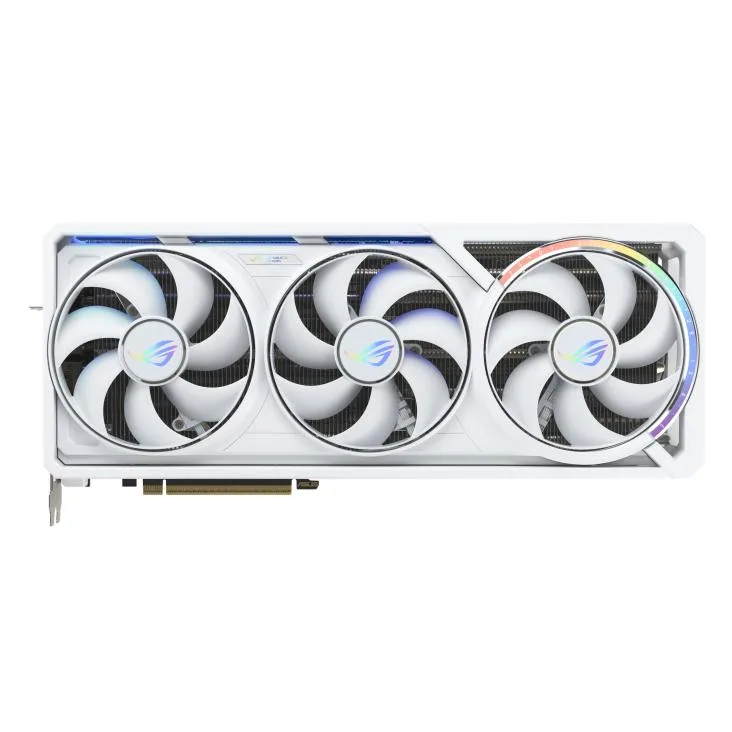 ASUS ASUS ROG Astral GeForce RTX 5080 16GB GDDR7 White graphics card — product photo