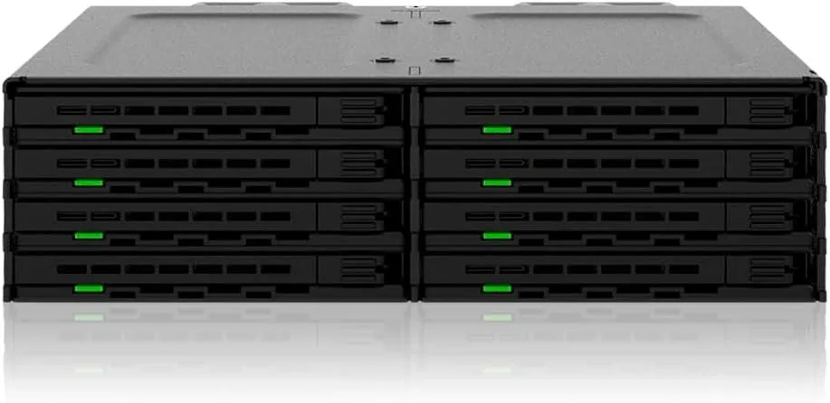 ICY DOCK ICY DOCK ExpressCage MB038SP-B 8 Bay 2.5" SAS/SATA Mobile Rack — product photo