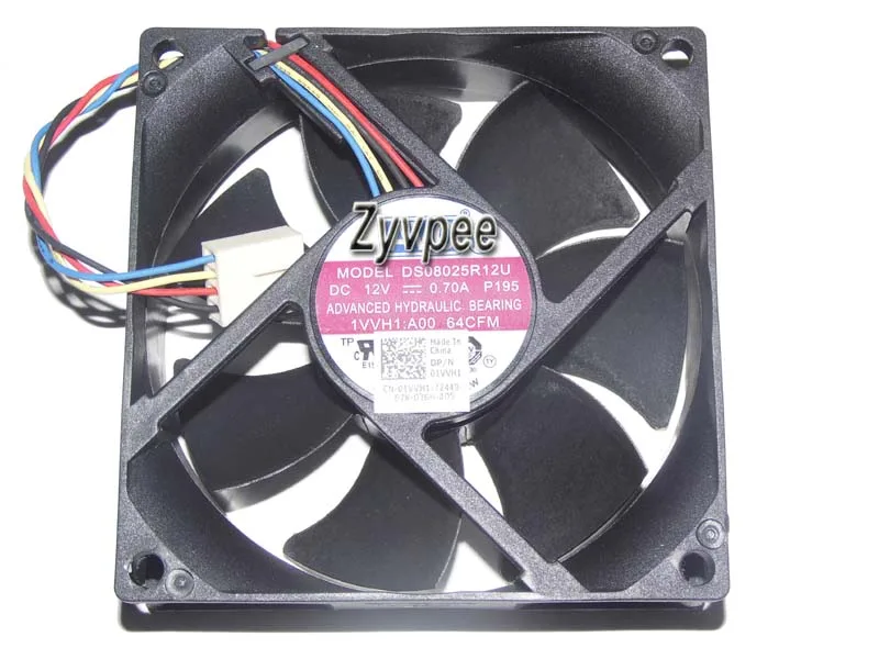 Zyvpee Zyvpee DS08025R12U P195 P158 80mm 4-pin case fan — product photo