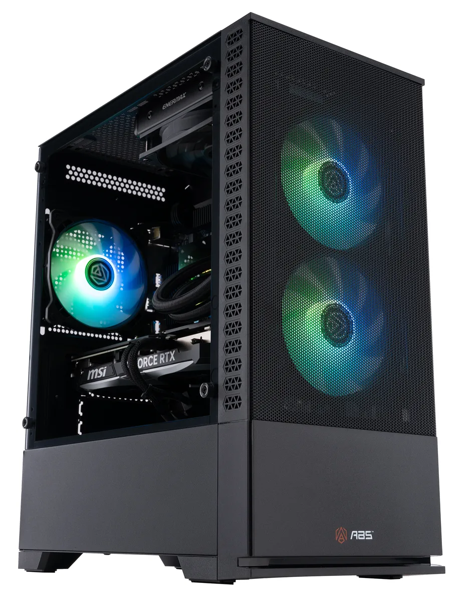 ABS ABS CA14700F4070S gaming PC i7 14700F RTX 4070 Super 12G 32GB DDR5 2TB NVMe — product photo