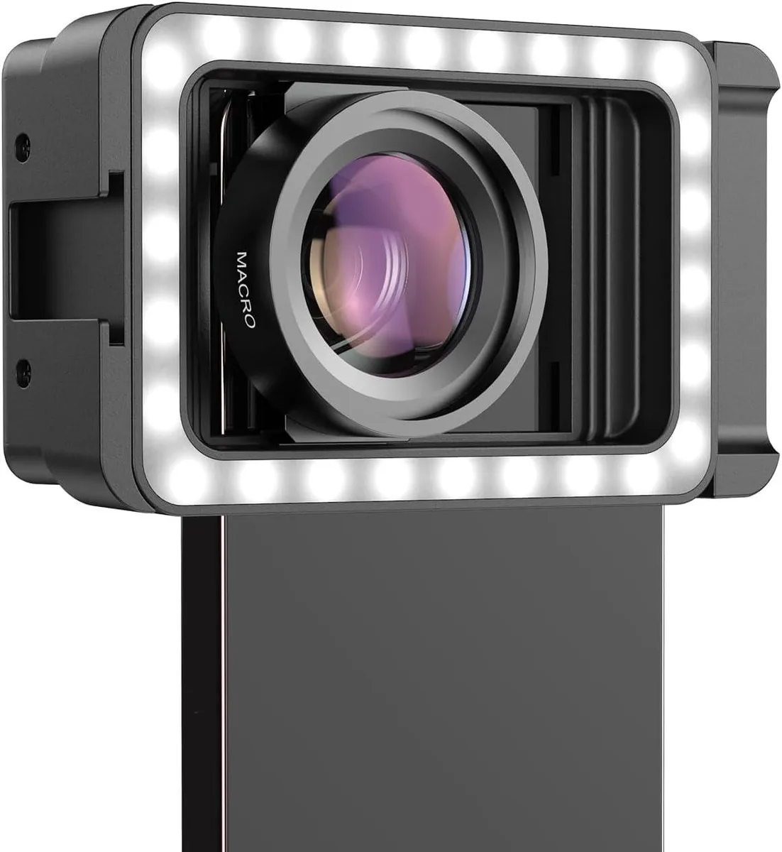 Vivitar FL23+15X 15X Macro Lens with LED Fill Light — product photo