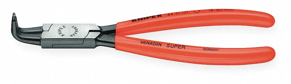 Knipex Knipex 44 21 J21 SBA Retaining Ring Plier Internal 0.070 Tip 90 Deg — product photo