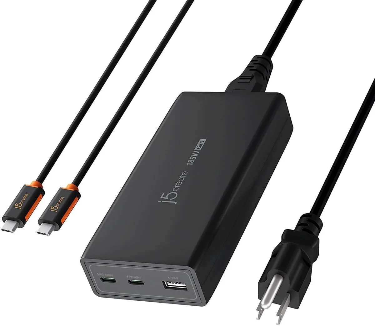 Chopmate Chopmate 185W GaN 3-Port USB-C/A Charger JUP37185 — product photo