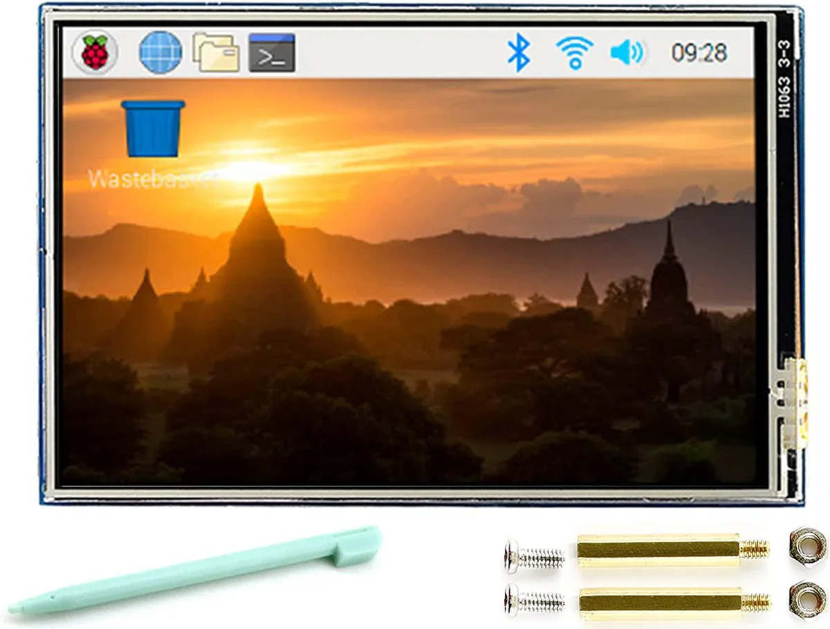WaveShare WaveShare 3.5 inch Resistive Touch Screen IPS LCD 480x320 XPT2046 portable monitor — product photo