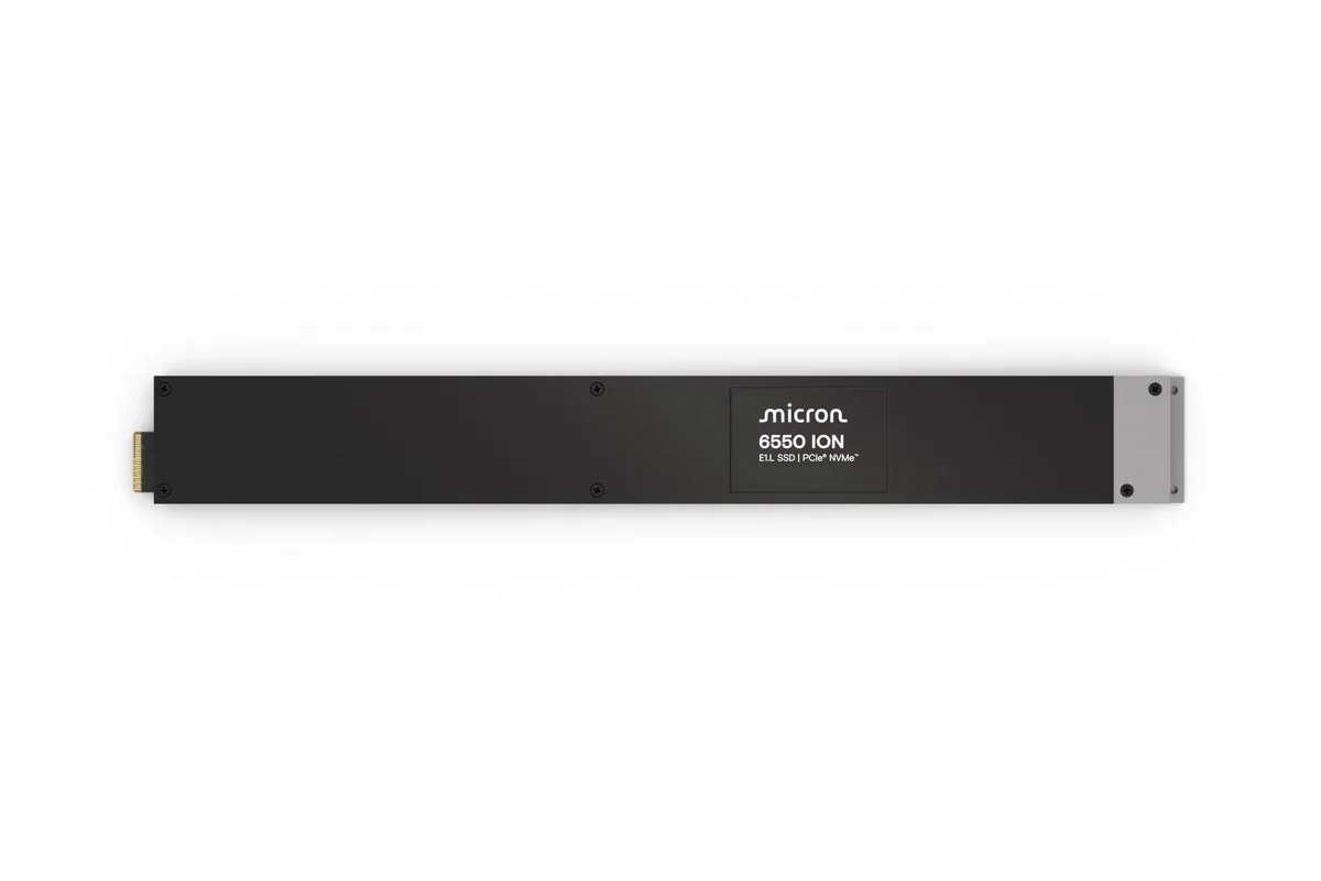 Micron Micron 6550 ION 30.72TB E1.L 9.5mm OCP 2.5 SED — product photo