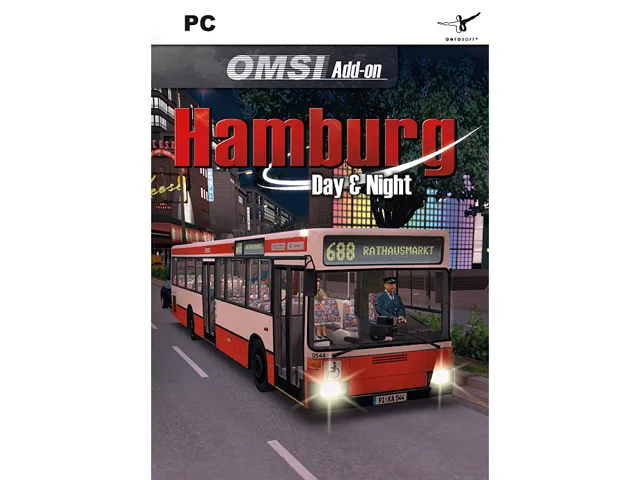Aerosoft GmbH Aerosoft GmbH 40887 OMSI 2 Add-on Hamburg downloadable game — product photo