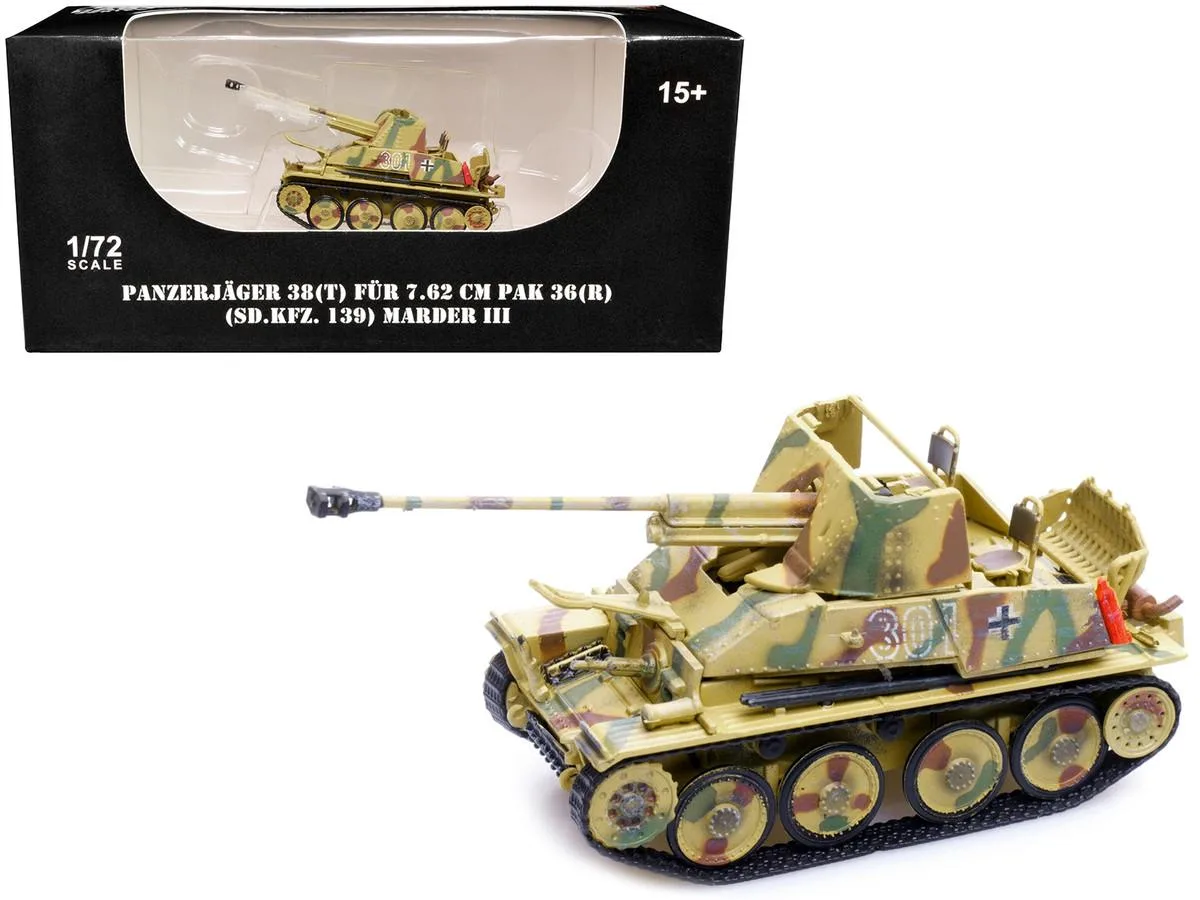 Legion Supplies Legion Supplies Sd.Kfz.139 Marder III #301 1/72 Diecast Hobby Collectible — product photo