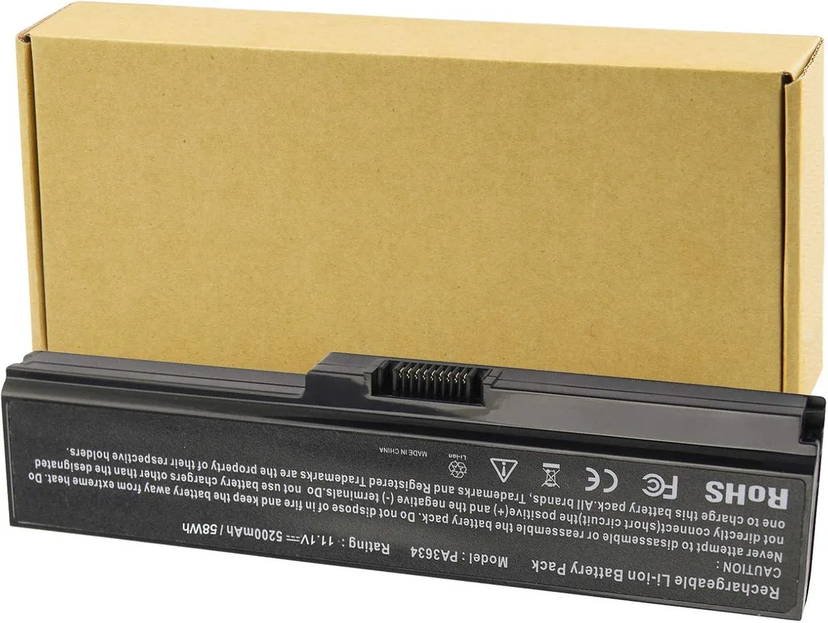 TAURKENAM TAURKENAM 6-cell Li-ion laptop battery 11.1V 5200mAh for Toshiba Satellite — product photo