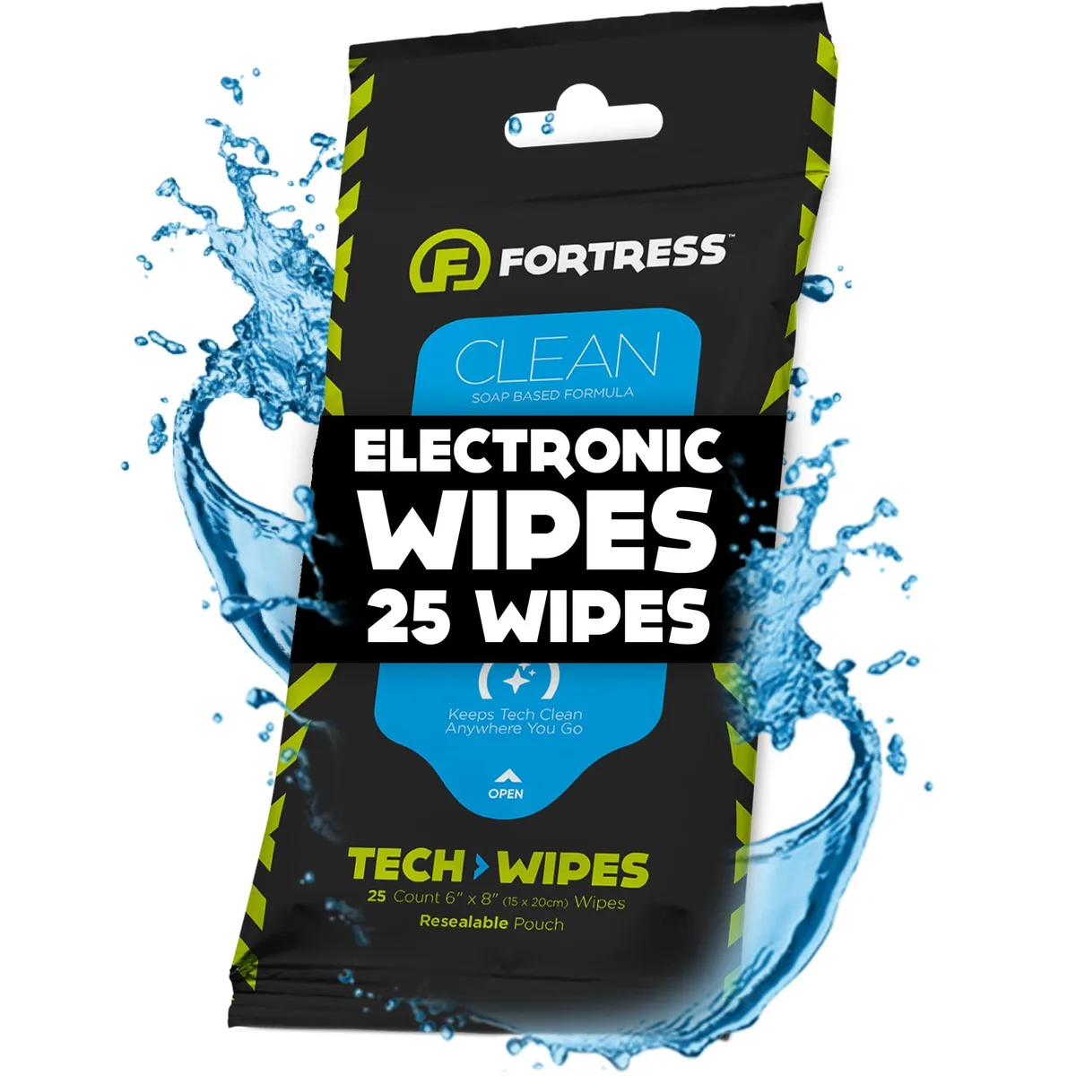  Fortress FTCLUNTWCLN0000 Electronic Wipes 25 ct indoor maintenance — product photo
