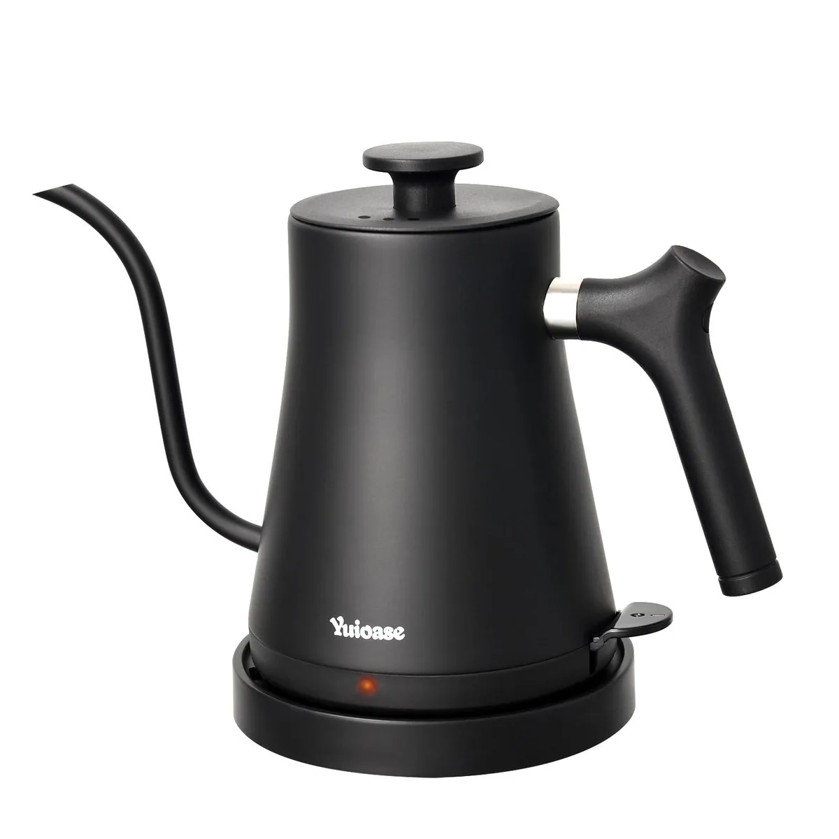  Yuioase PLD-YE10 1.0L 1200W 304 stainless steel electric gooseneck kettle iced tea maker — product photo