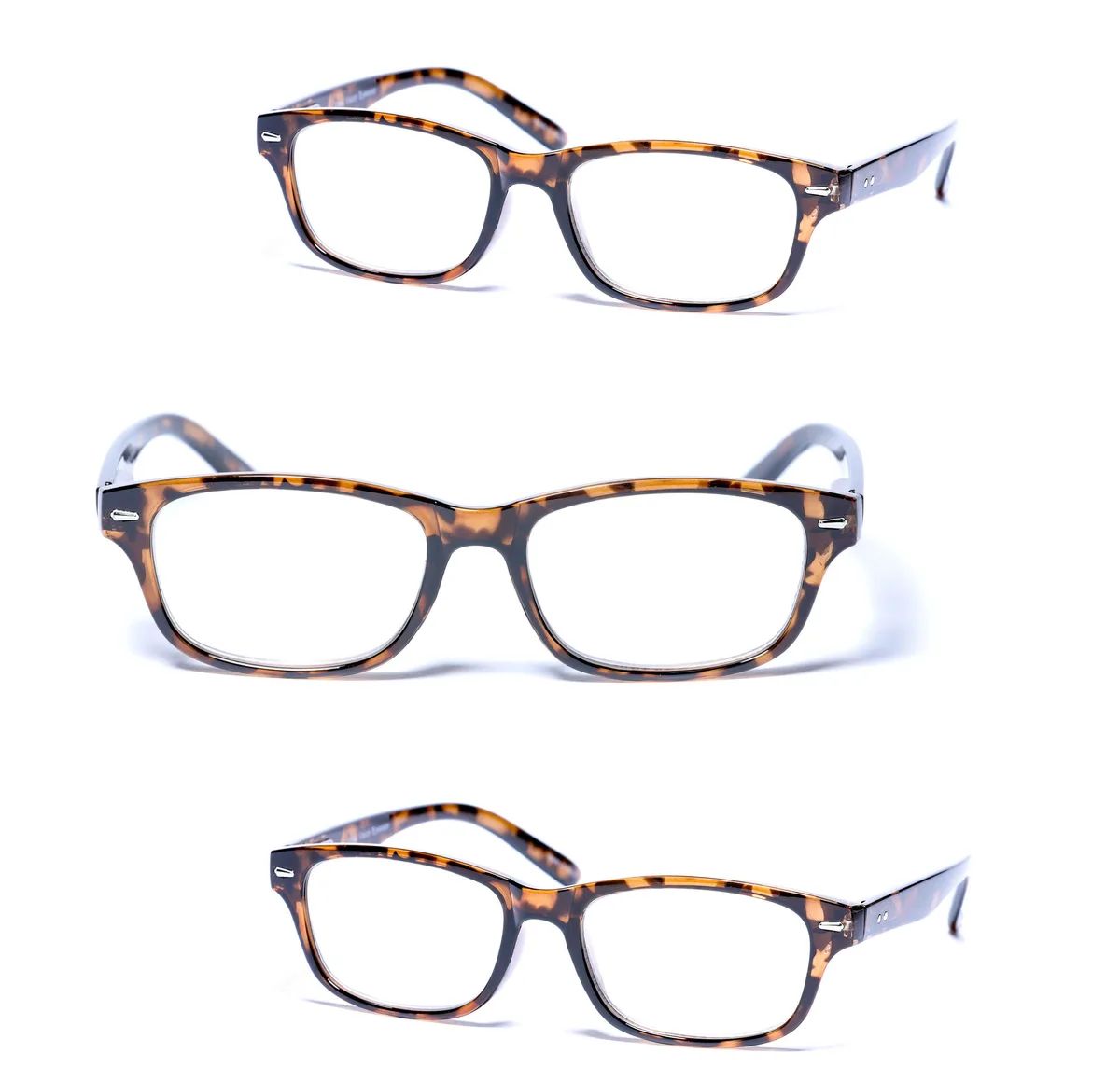 Mass Vision Mass Vision The Intellect +1.50 Tortoise 3 Pair Reading Glasses — product photo