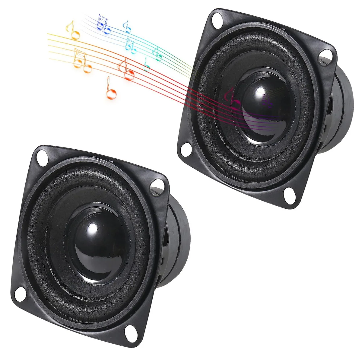ALMOCN 2PCS 2" 8Ohm 10W Full Range Speaker — product photo