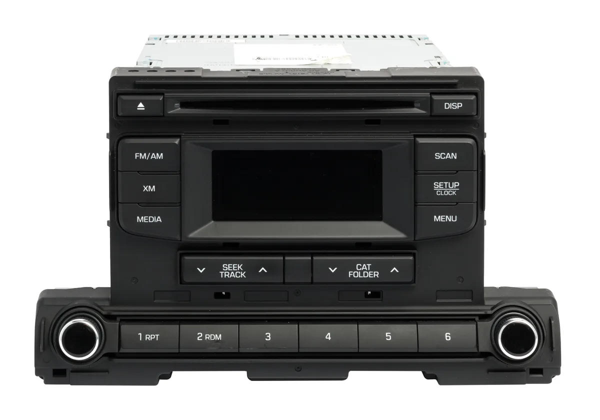 1 Factory Radio 1 Factory Radio 96170-F2100UAT AM FM CD Receiver 2017-2018 Hyundai Elantra — product photo
