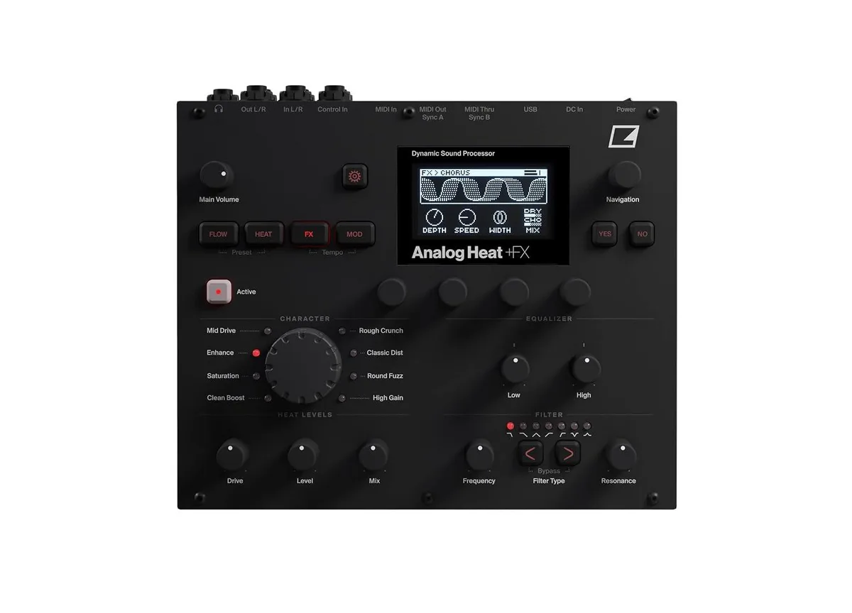 LORDWORLD LORDWORLD Analog Heat+FX Tabletop Stereo Effects Processor — product photo
