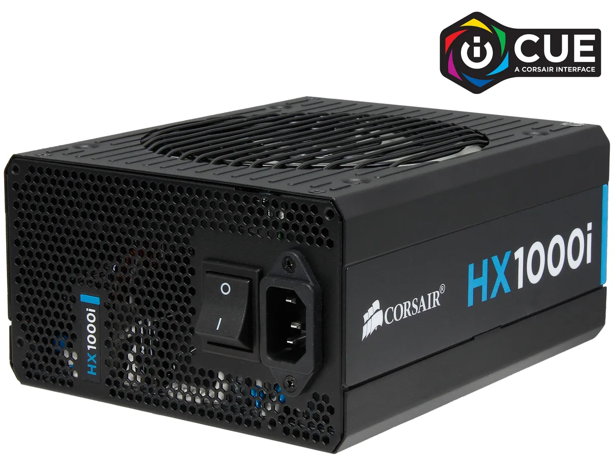 Corsair Corsair CP-9020074-NA HX1000i 1000W power supply — product photo