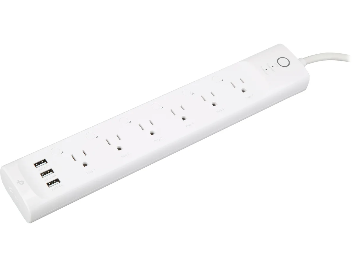 TP-Link TP-Link HS300 Smart Power Strip 6 Outlets 3 USB Ports — product photo