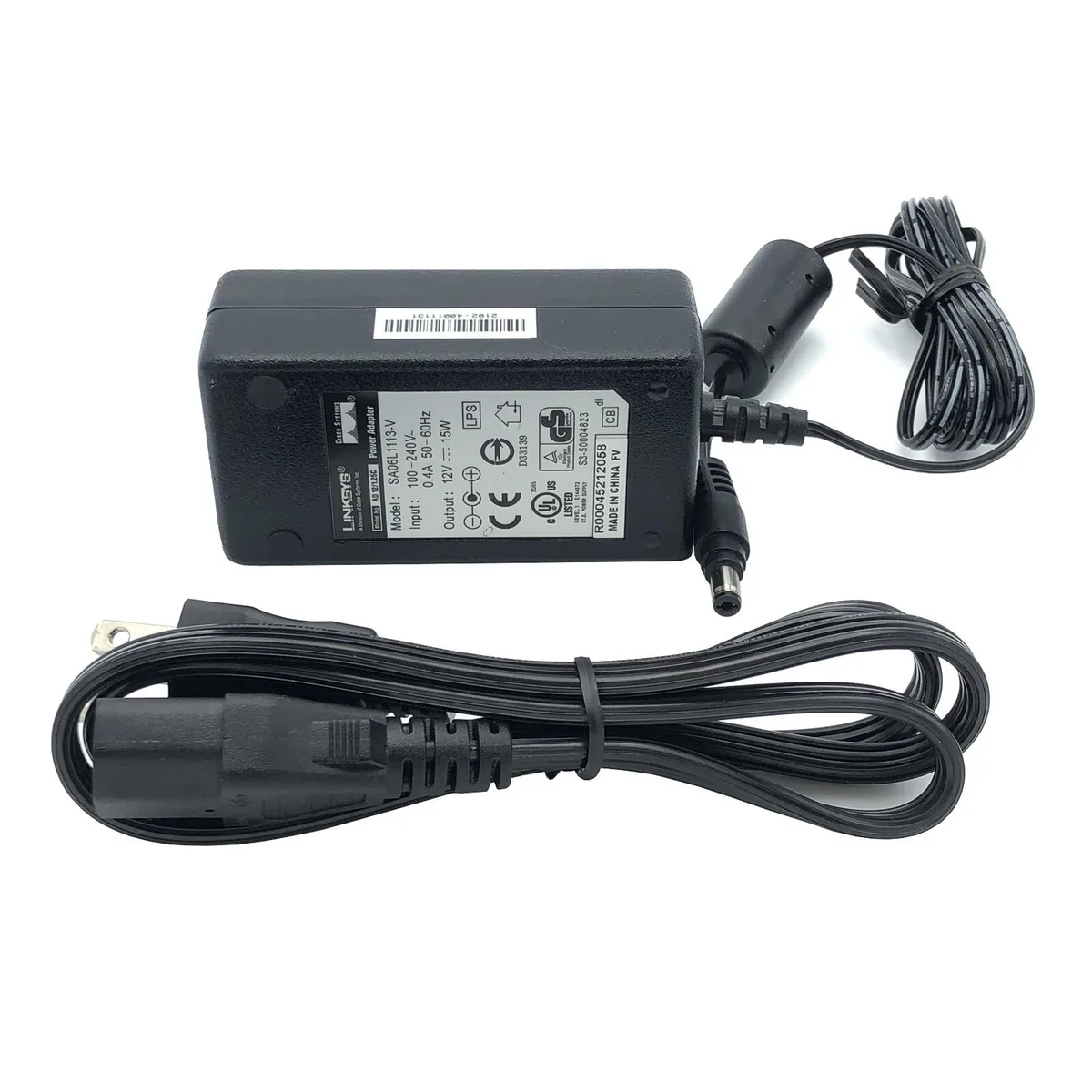 Linksys Linksys SA06L1113-V 12V 1.25A 15W Power Adapter — product photo