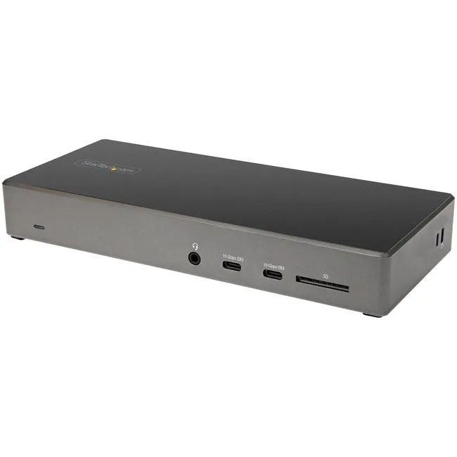 STARTECH STARTECH DK31C2DHSPD docking station triple 4K 100W PD 6 USB SD Ethernet — product photo