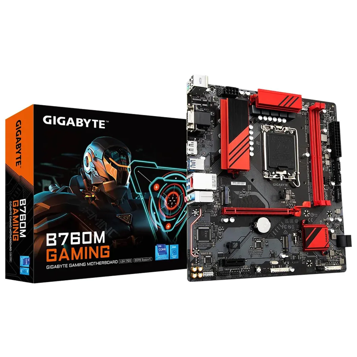 GIGABYTE GIGABYTE B760M GAMING Micro ATX Intel motherboard LGA 1700 DDR5 2.5 Gigabit LAN — product photo