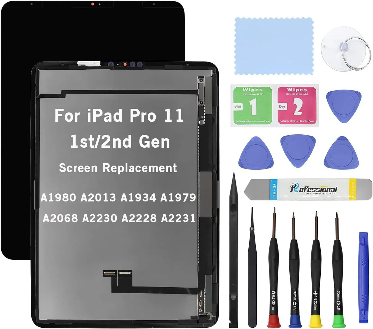NUOLAISUN NUOLAISUN 11" iPad Pro 1st/2nd Gen LCD Digitizer Kit — product photo