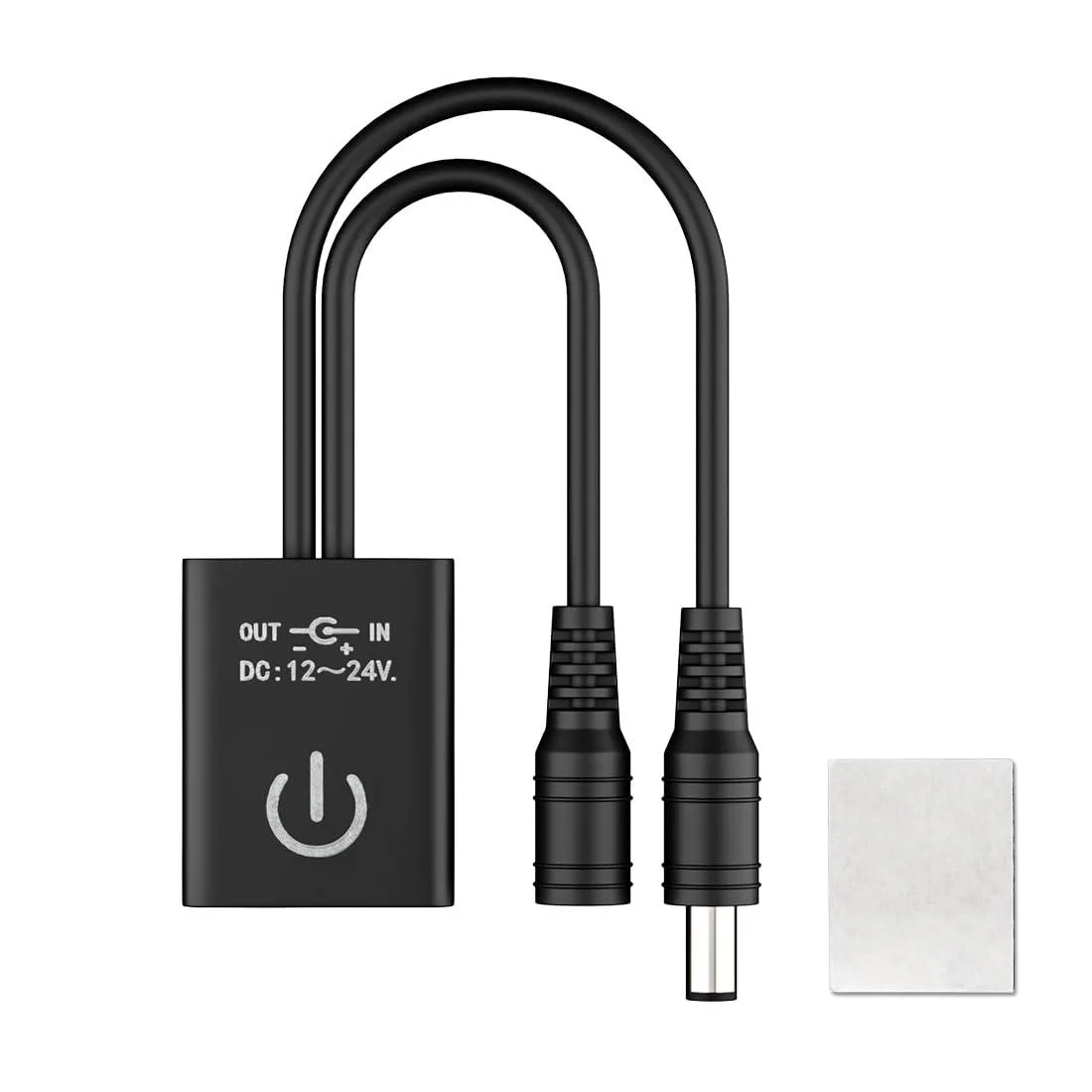 KEHIPI KEHIPI Mini IR Sensor Switch Controller DC12V DC24V 3A Black — product photo