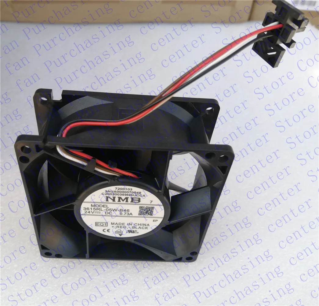 Fans Fans 3615RL-05W-B46-EQ1 24V .73A 9038 Temperature Controlled Case Fan — product photo