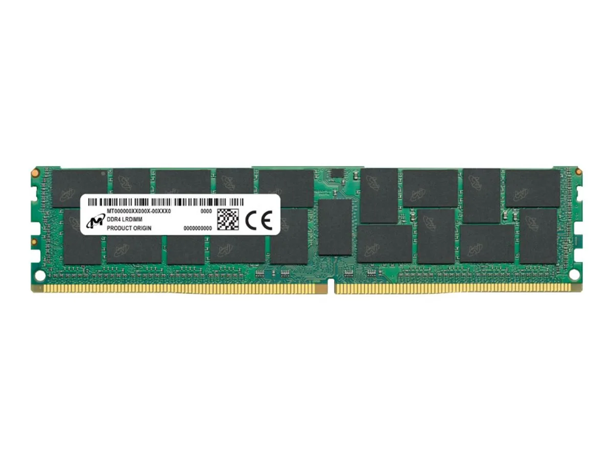 Crucial Crucial MTA72ASS8G72LZ3G2R2R 64GB DDR4 3200 CL22 4Rx4 288-pin LRDIMM server RAM — product photo