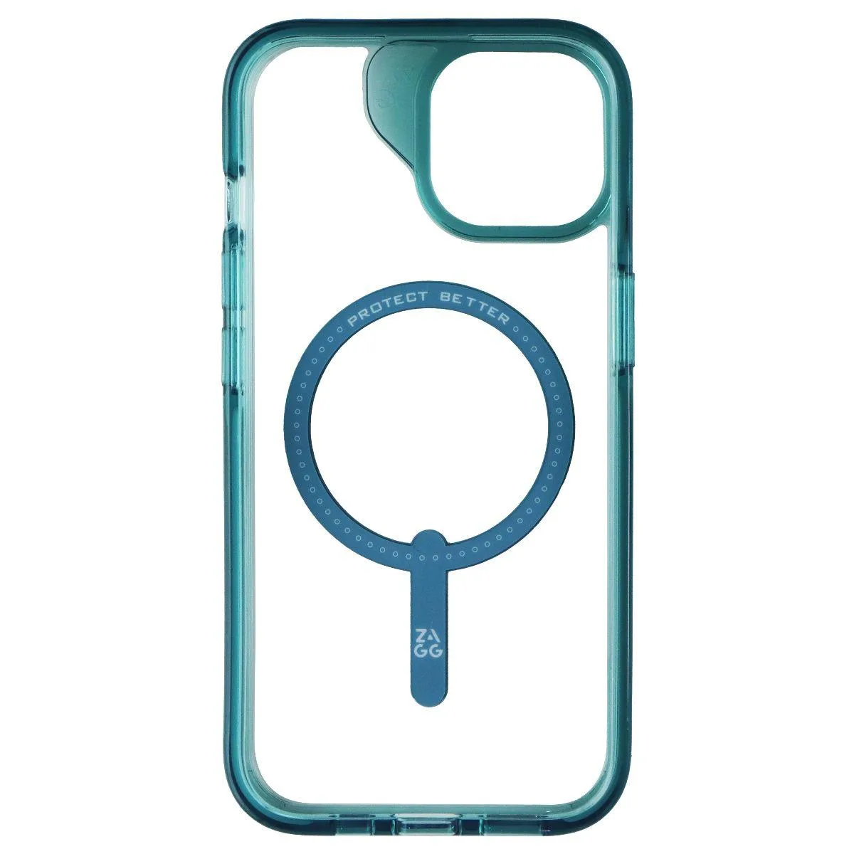 ZAGG ZAGG Santa Cruz Snap Case MagSafe iPhone 16e/15/14/13 Retro Blue — product photo