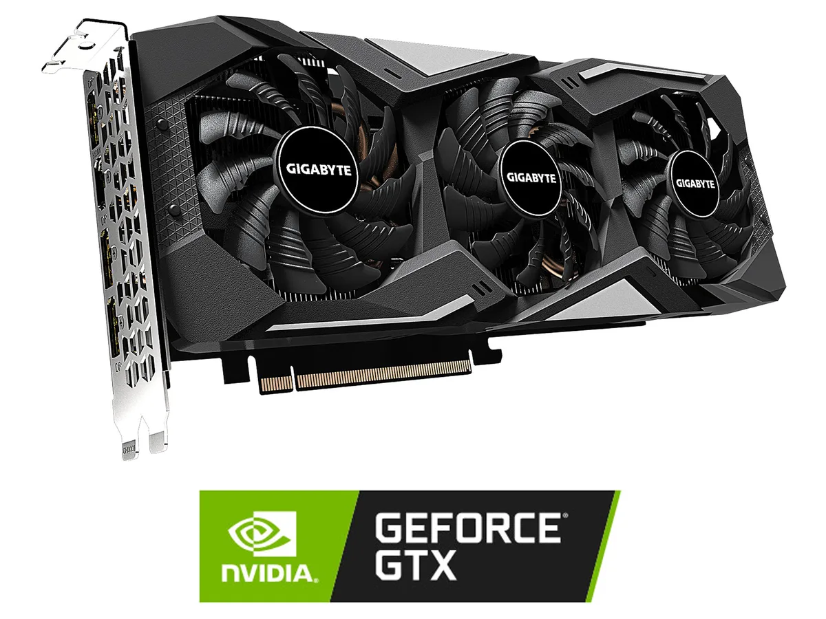 GIGABYTE GIGABYTE GV-N166SGAMING-6GD GeForce GTX 1660 SUPER graphics card — product photo