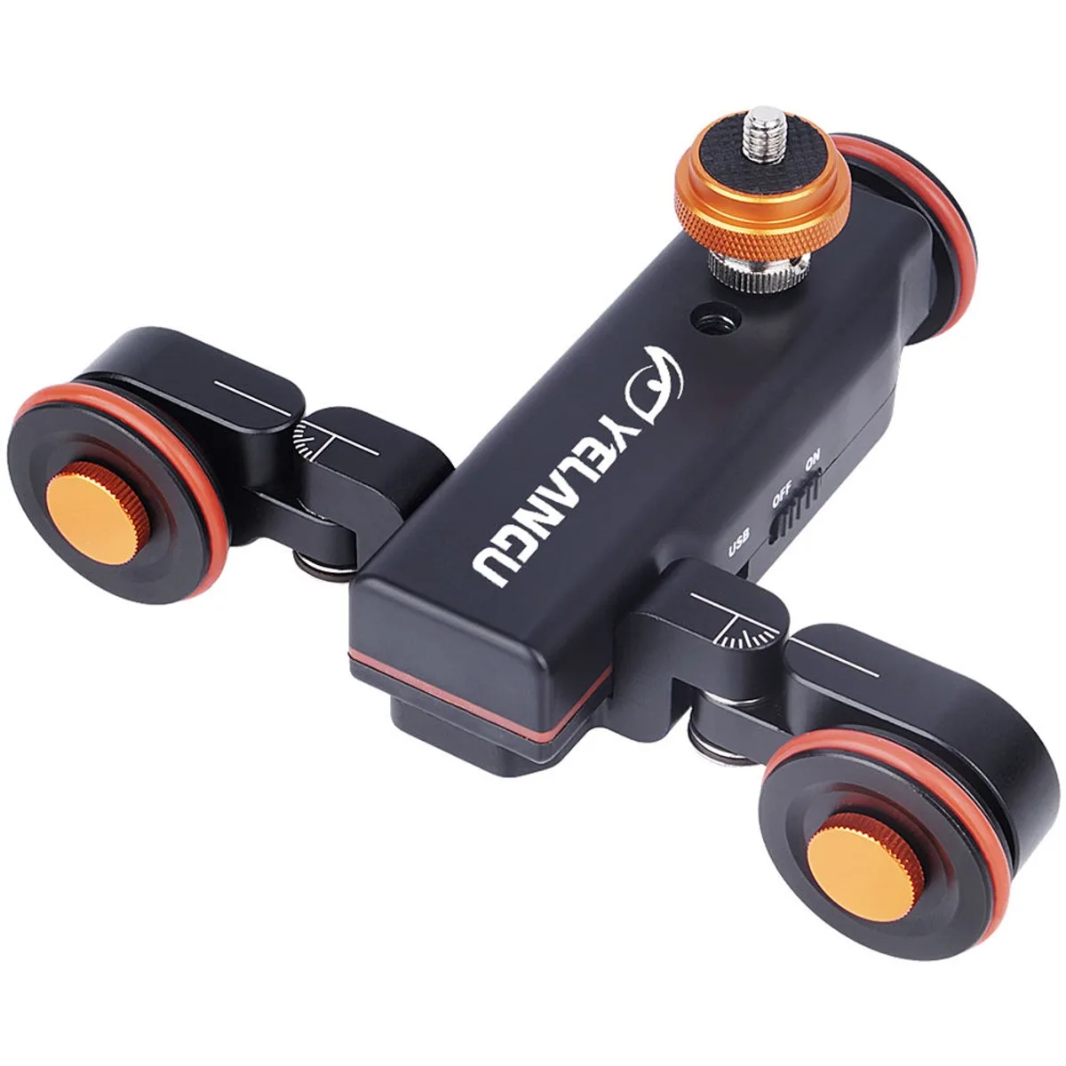 Yelangu Yelangu L4X Electric Motorized DSLR Dolly with Remote Control Black — product photo