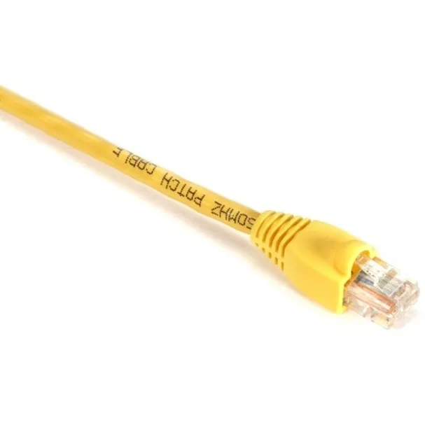 Black Box Corporation Black Box Corporation GigaBase 350 CAT5e Patch Cable Yellow 2 ft 0.6 m — product photo