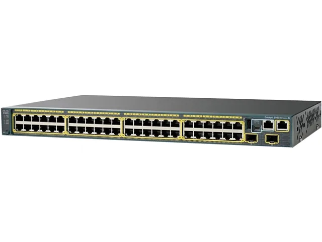 Cisco Systems, Inc. Cisco Systems, Inc. WS-C2960X-48FPD-L 48-port PoE+ network switch — product photo