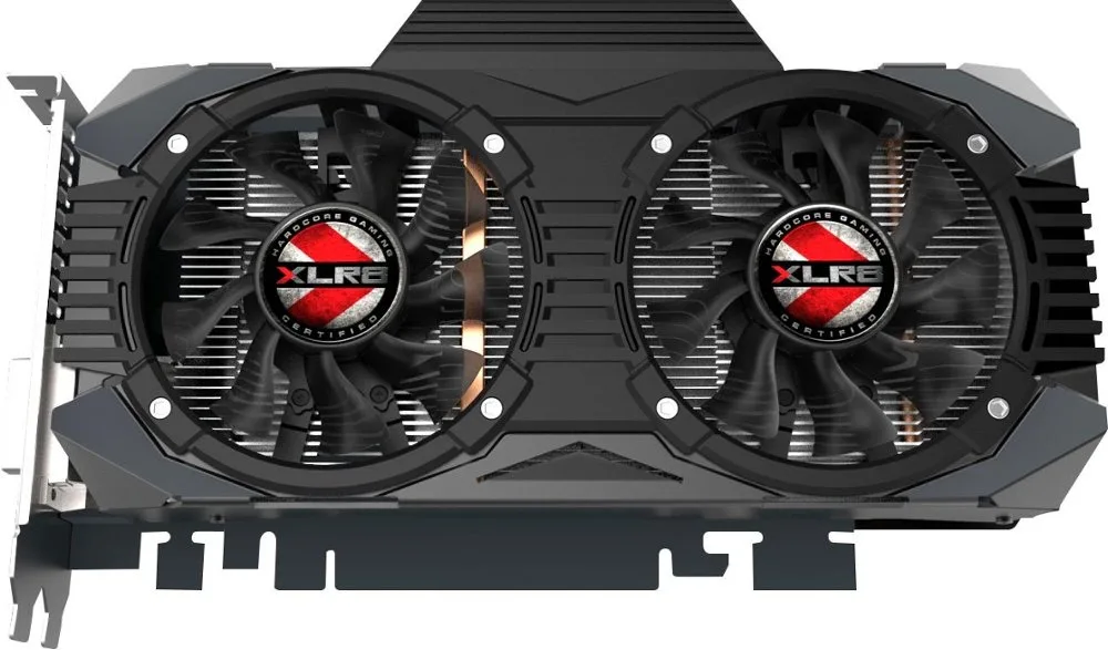 PNY Technologies, Inc. PNY GeForce GTX 1060 3GB XLR8 OC Dual Fan graphics card — product photo