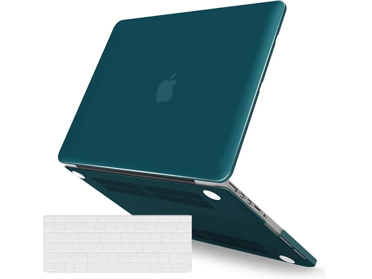 Werleo Werleo A1502 hard laptop case dark green 13 inch MacBook Pro Retina 2012-2015 A1425 — product photo
