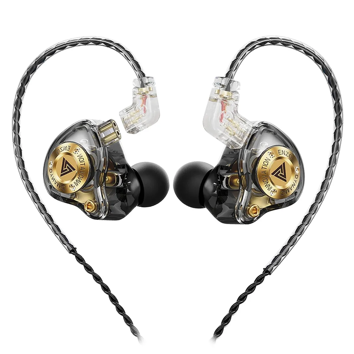 LORDWORLD LORDWORLD ENZO 11mm IEM Headphone Black — product photo