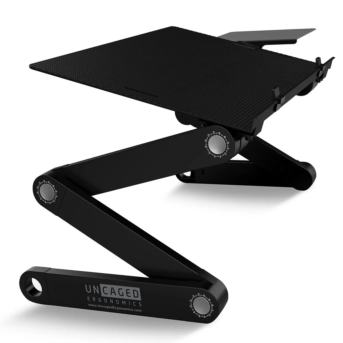 Uncaged Ergonomics Uncaged Ergonomics WorkEZ BEST Laptop Cooling Pad Black 16.5x11 — product photo