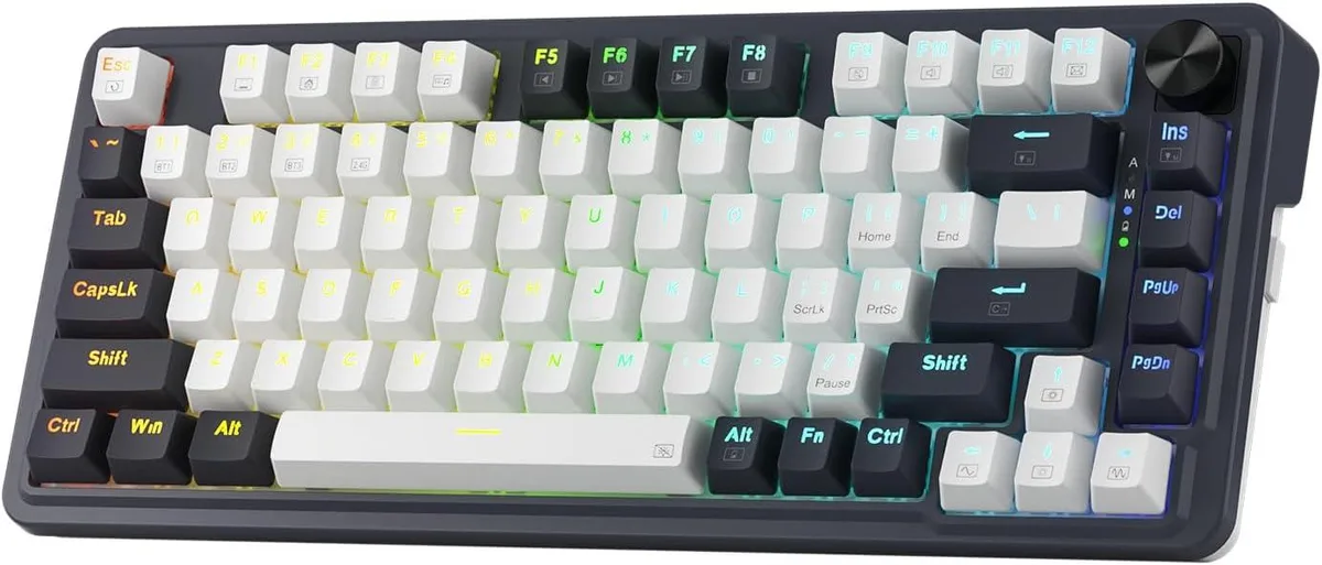 Redragon Redragon RED-K673-R33WB 75% 81-key wireless gasket RGB gaming keyboard — product photo