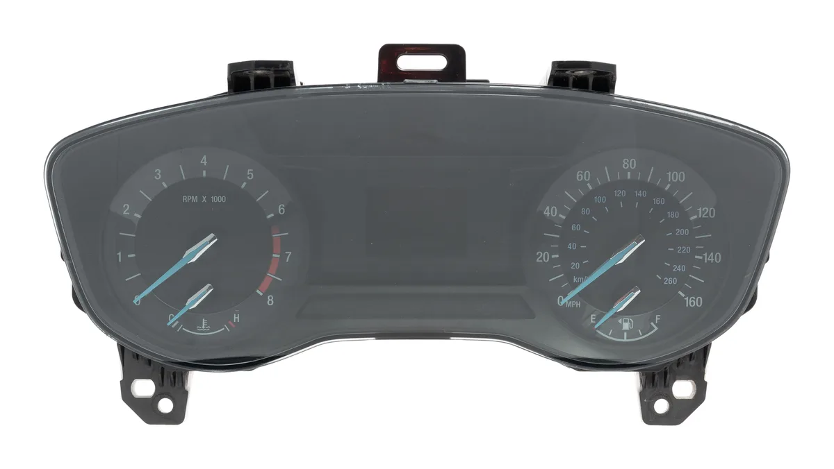 1 Factory Radio 1 Factory Radio ES7T-10849-AC Speedometer Instrument Cluster Gauges — product photo