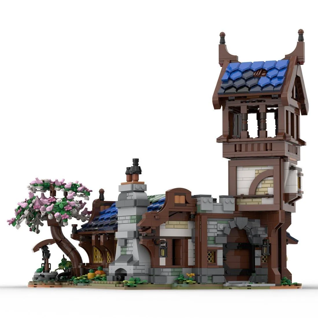 ZITIANYOUBUILD ZITIANYOUBUILD MOC-108800 Medieval Sentry Post 2407 Parts — product photo