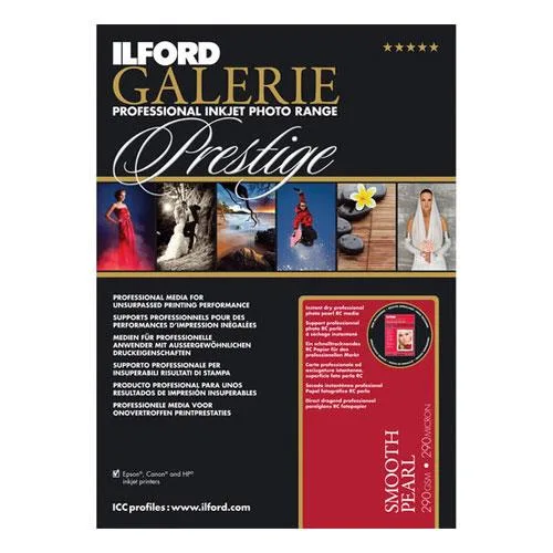 Ilford Ilford 2001744 Galerie Prestige Smooth Pearl Paper 100 Sheets 310 gsm — product photo