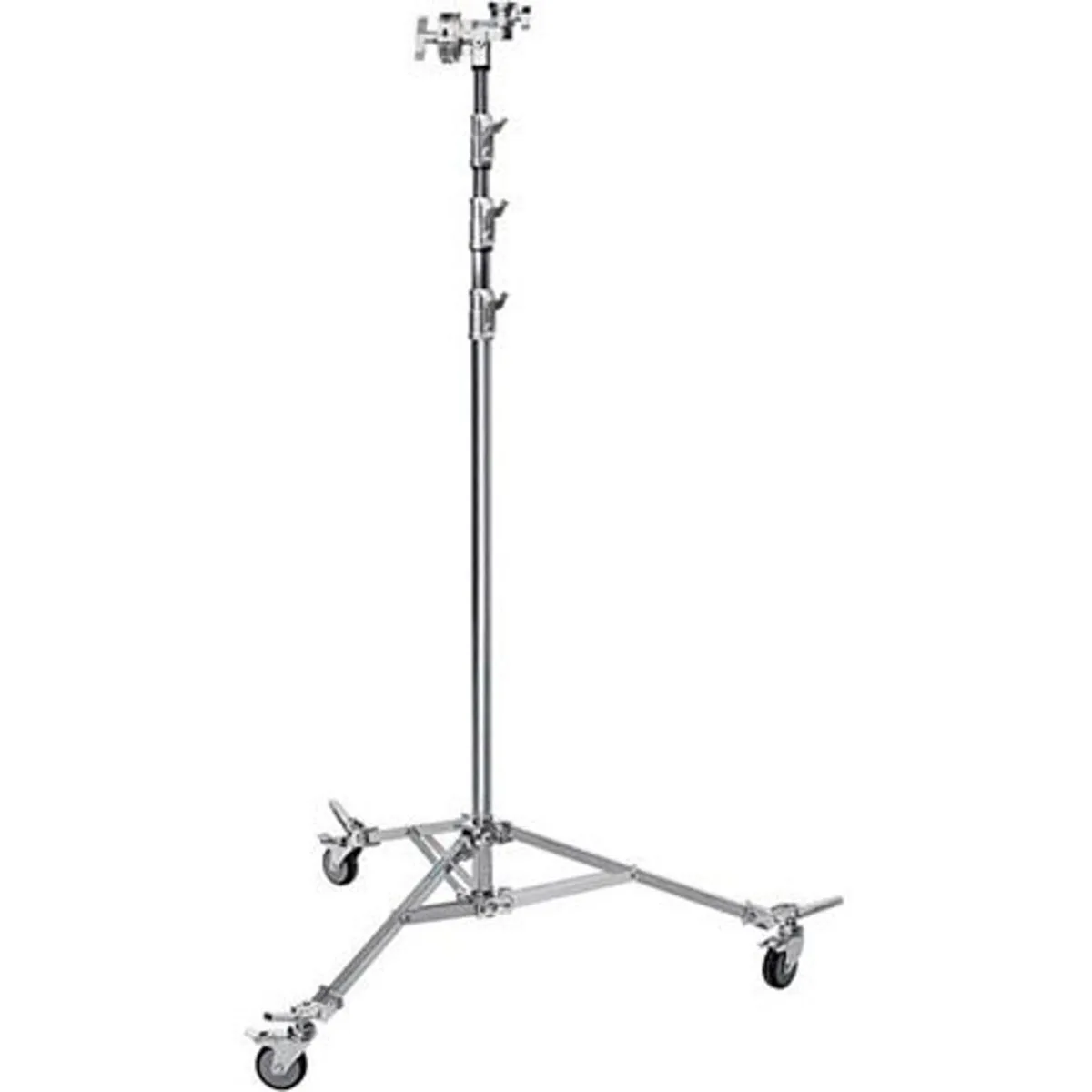 Avenger Avenger A3058CS Overhead Stand 58 19 ft 80-89 lbs Chrome Steel Grip Head Braked Wheels — product photo