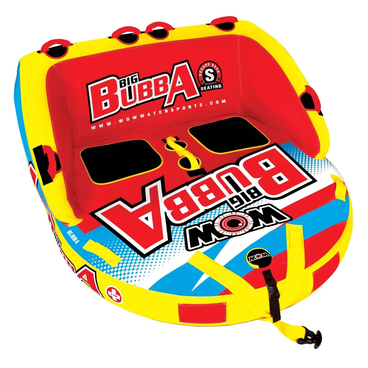 WOW Watersports WOW Watersports Big Bubba Hi Vis 2 Person Towable Tube — product photo