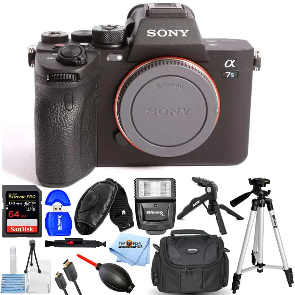 Sony Sony Alpha a7S III 12MP Full-Frame Compact Mirrorless Camera 64GB Bundle — product photo