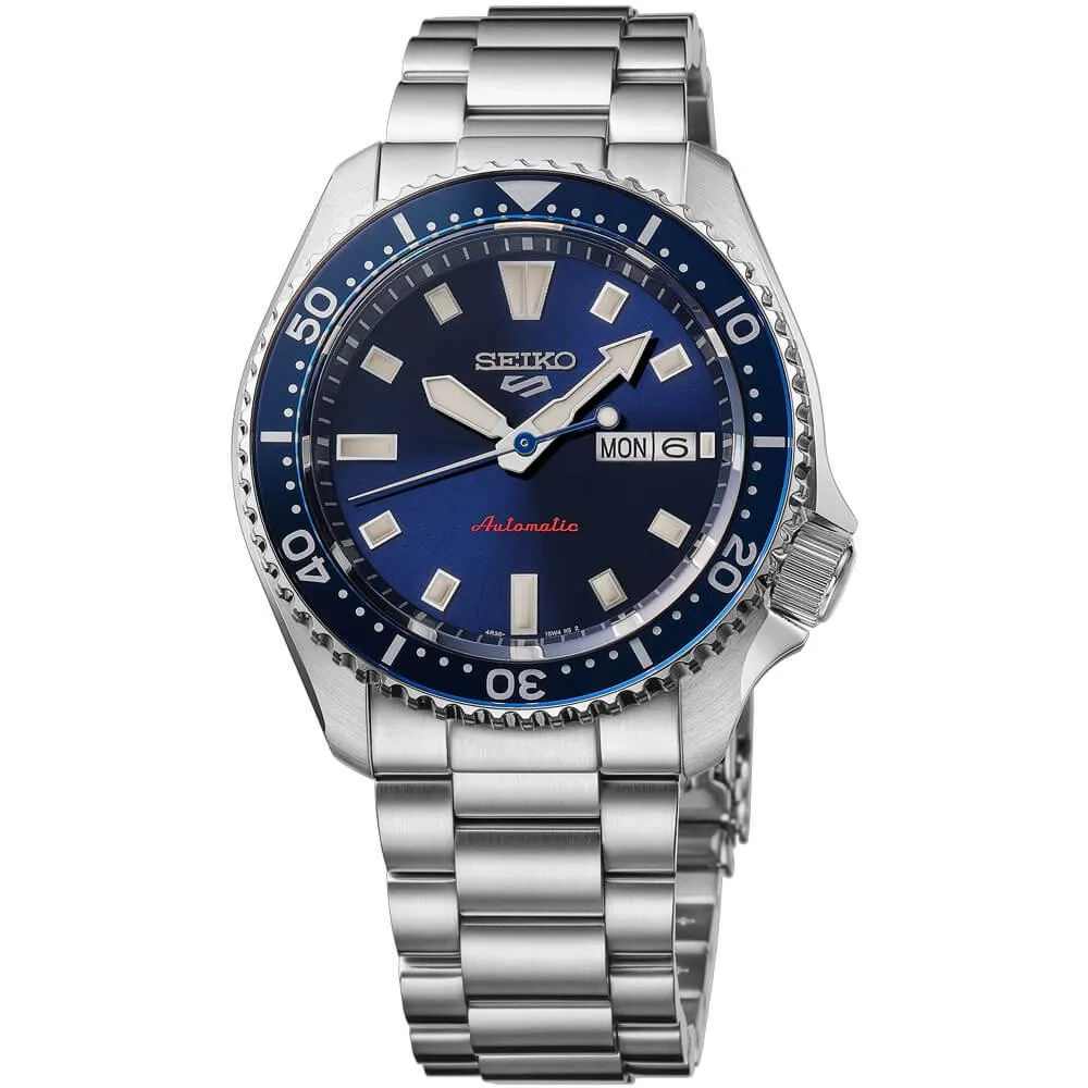 Seiko Seiko SRPL83 5 Sports SKX Automatic Watch Accessory Stainless Blue — product photo