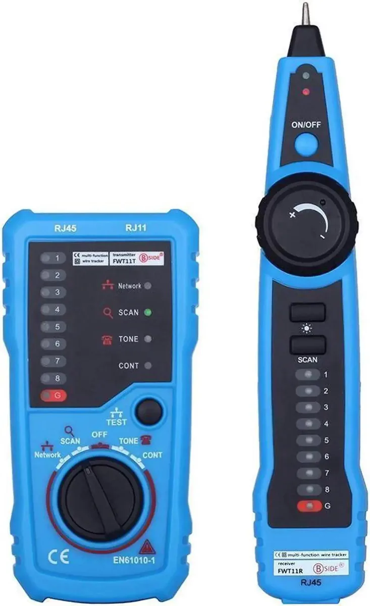 SMUGDESK SMUGDESK RJ11 RJ45 Cable Tester Cat5 Cat6 Network Telephone Wire Tracker — product photo