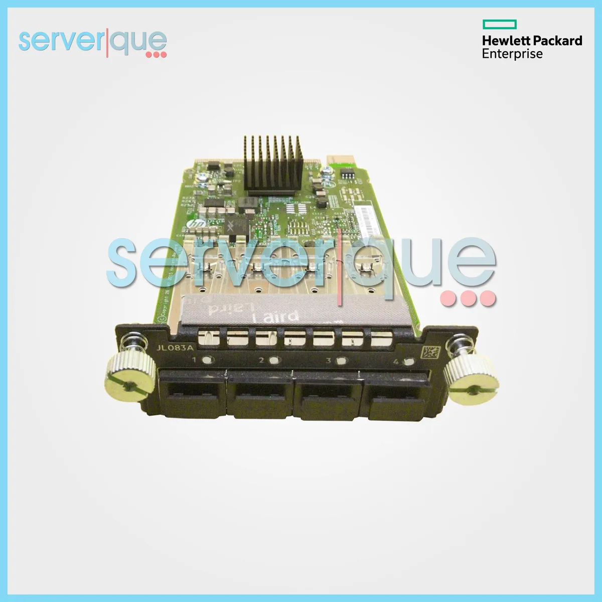 HP HP Aruba 3810M/2930M JL083A Quad Port 100M/1G/10G SFP+ Expansion Module — product photo