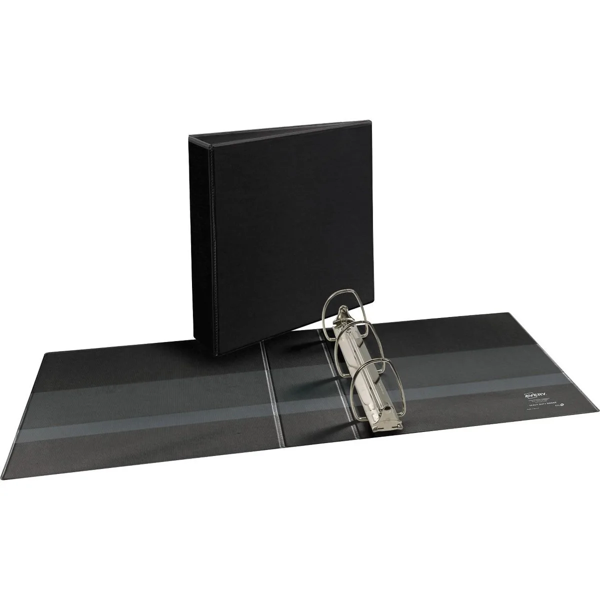 Avery Avery 09700BD Durable View Binder 3" D-Ring 670 Sheets Black 3 Pack — product photo