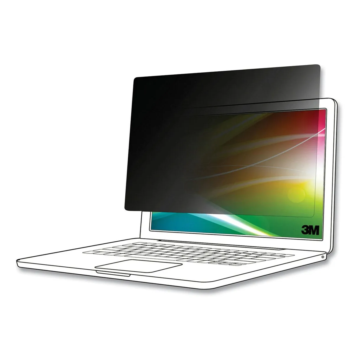 3M 3M Bright Screen Privacy Filter 12.1" 16:10 7100288051 — product photo