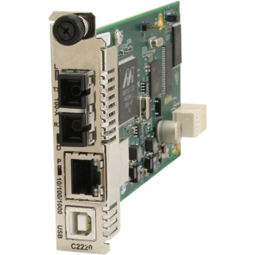 Transition Networks Transition Networks C3210-1040 SFP transceiver 10/100/1000Base-T RJ-45 — product photo