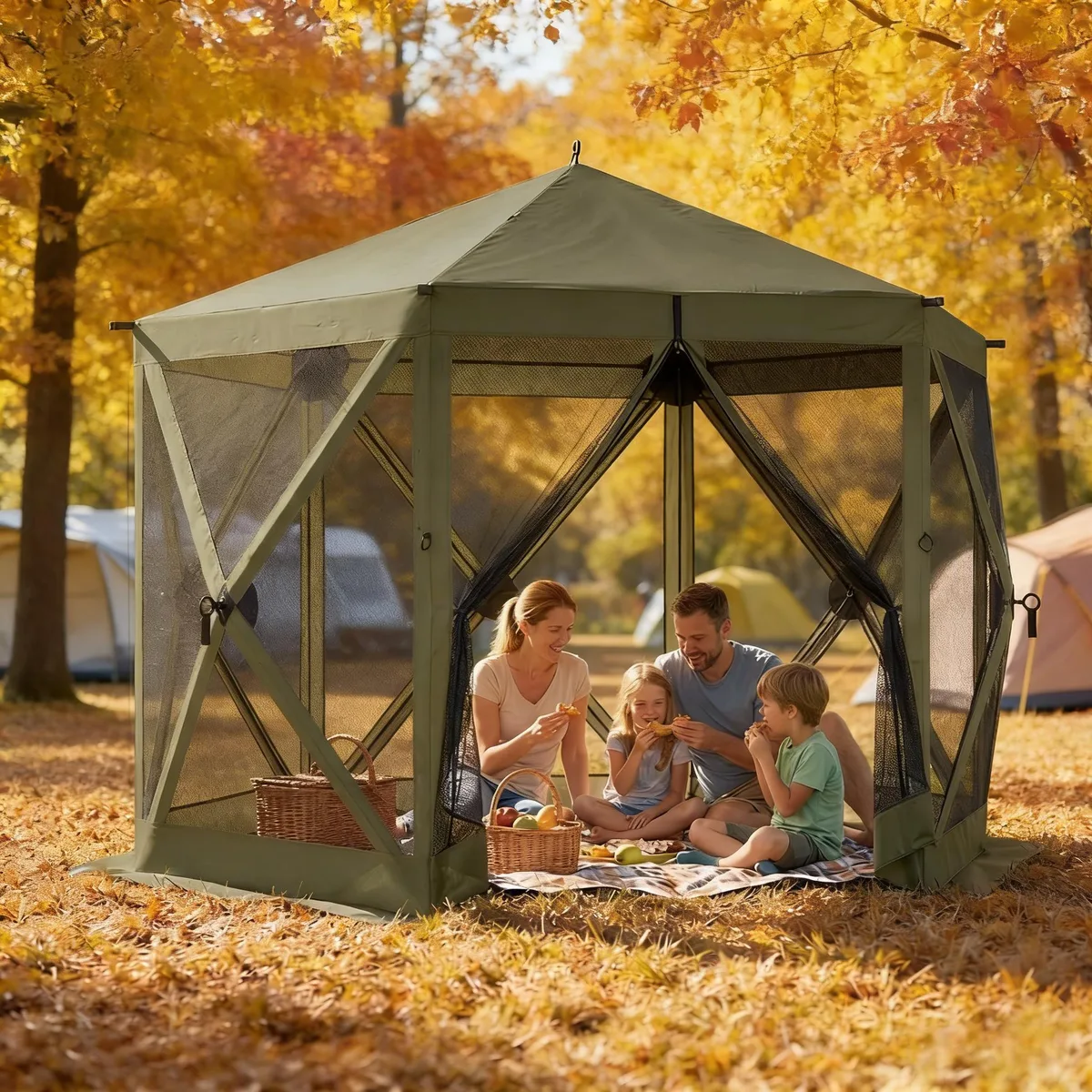 Bullride Bullride Premium 10 x 11 ft Pop-Up Screen Gazebo — product photo